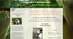 Desktop Screenshot of froggwoods.com